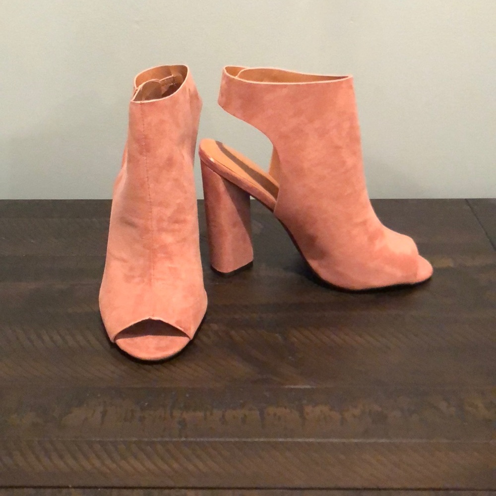 Peep Toe Booties